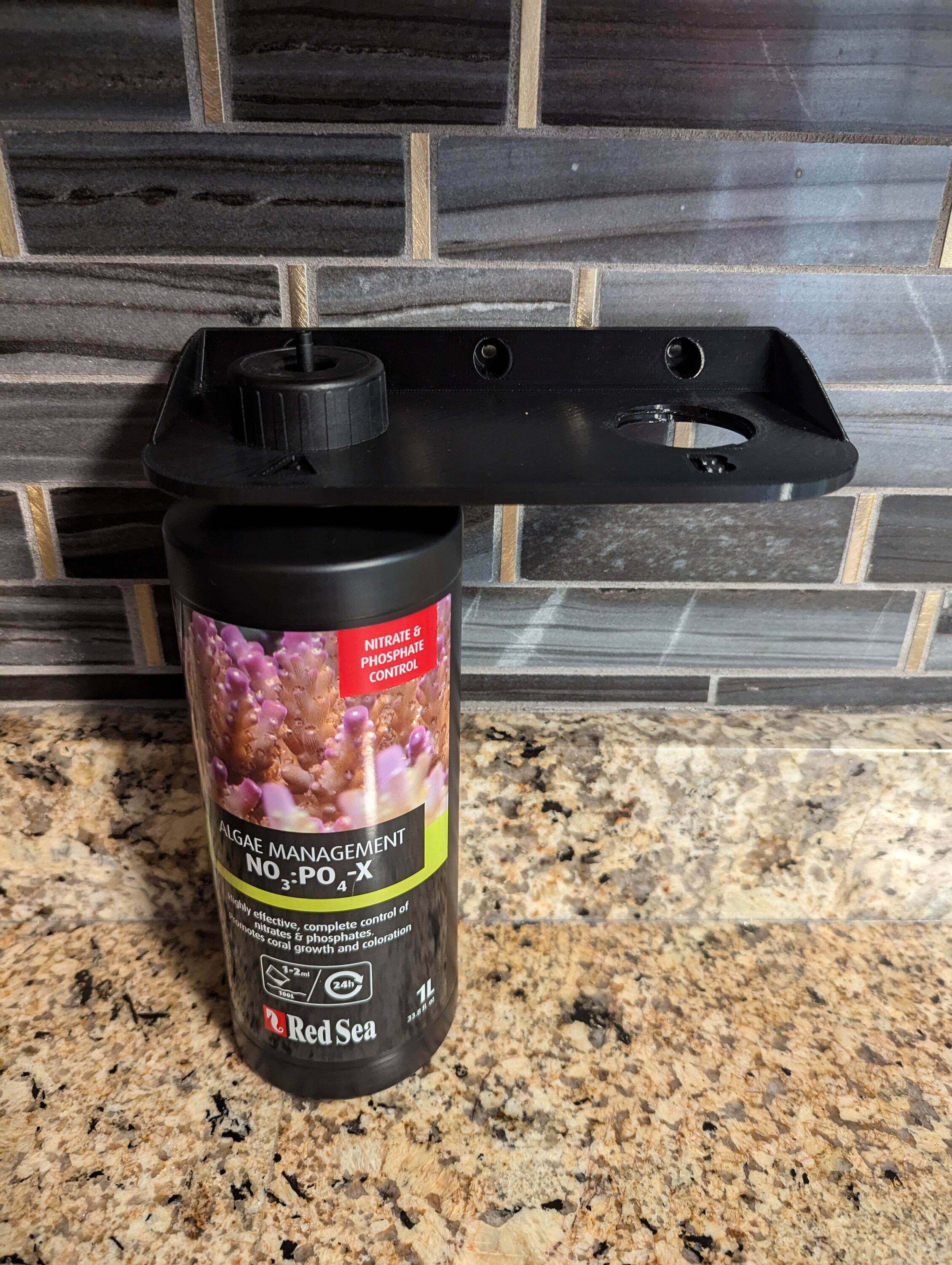 Wall Mount for Red Sea Trace Colors NoPox ABCD 1L and 500ml For Dosing